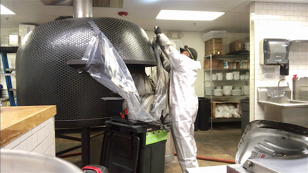 pizza oven hood cleaning service in Greensboro
