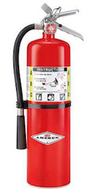 Dry chemical fire extinguisher